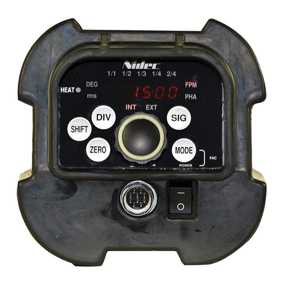 Nidec DT-3011J Instruction Manual