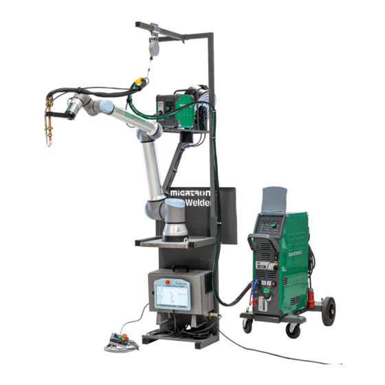 MIGATRONIC AUTOMATION COWELDER UR10E PI350 AC/DC INSTRUCTION HANDBOOK