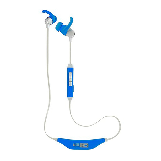 Altec Lansing MZW101 Quick Start Manual