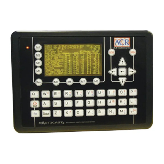ACR Electronics Nauticast2 User Manual