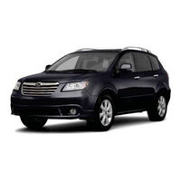 Subaru Tribeca Quick Reference Manual
