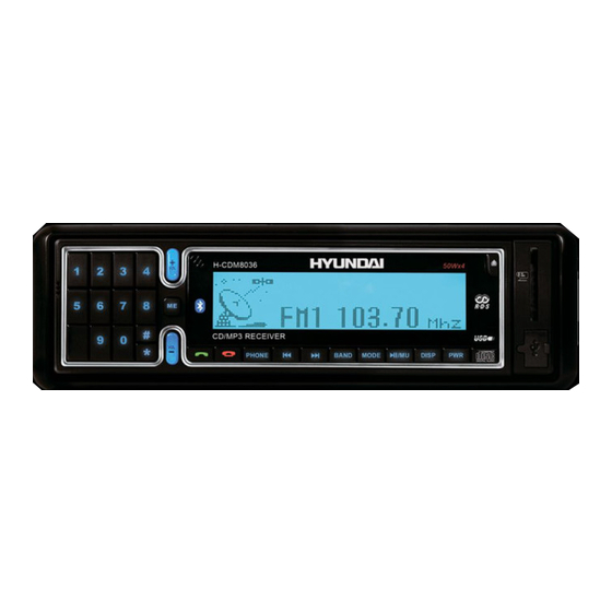 Hyundai H-CDM8036 Instruction Manual