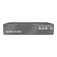 Stewart Audio AV25-2 NET Series Owner's Manual