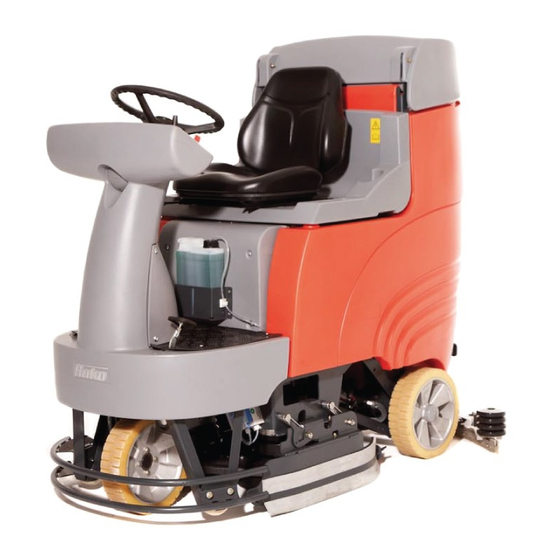 HAKO Scrubmaster B115 R Operating Manual