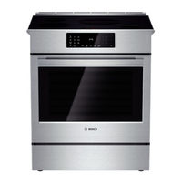 Bosch HIIP054 Use And Care Manual