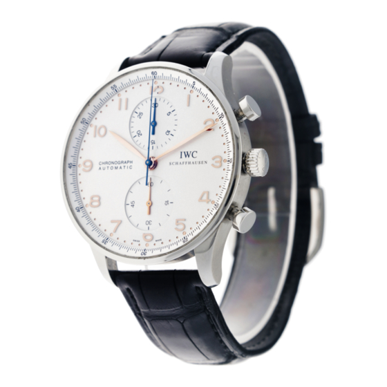iwc portuguese 3714 Operating Instructions Manual