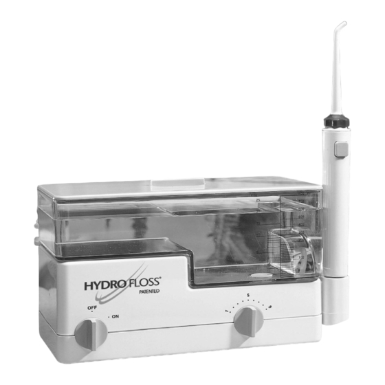 Oral Care Technologies Hydro Floss Instructions For Use