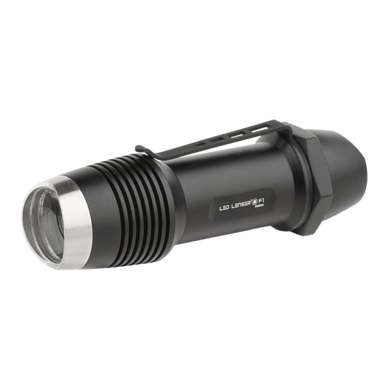ledlenser F1 Quick Start Manual