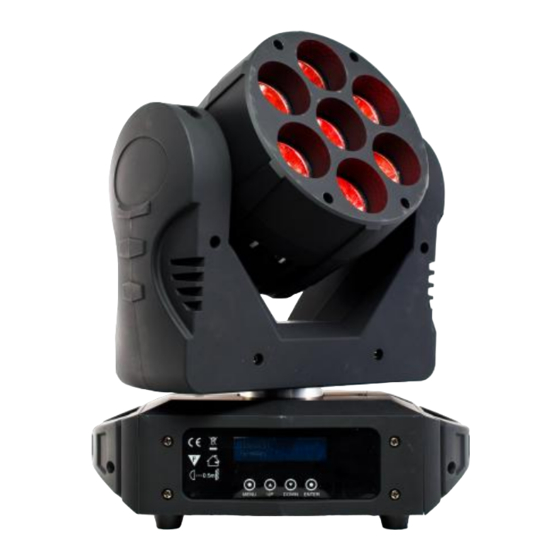 Varytec LED RealBeam 7 RGBW Manual