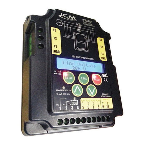ICM Controls ICM455 Installation, Operation & Application Manual