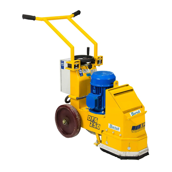 SPE DFG250-1 Operating Manual