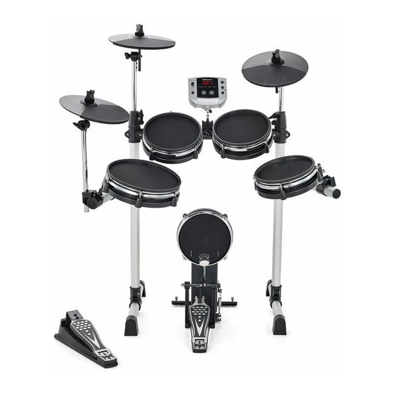 thomann Millenium MPS-150X Drum Set Manuals