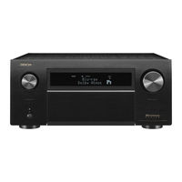 Denon AVR-X8500HA Quick Start Manual