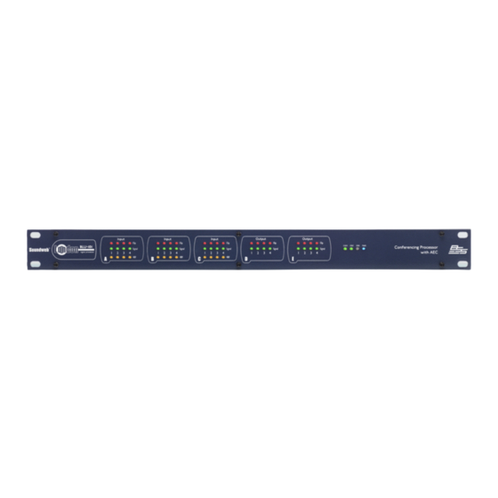 Harman BSS Soundweb London BLU-101 Manuals