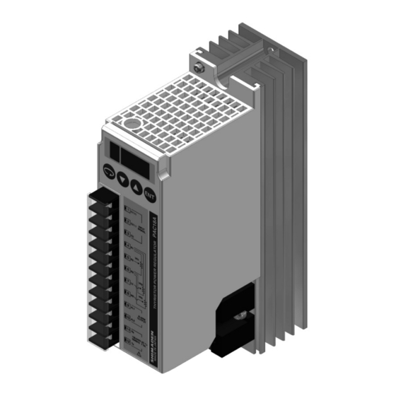 Shimaden PAC18A Series Instruction Manual