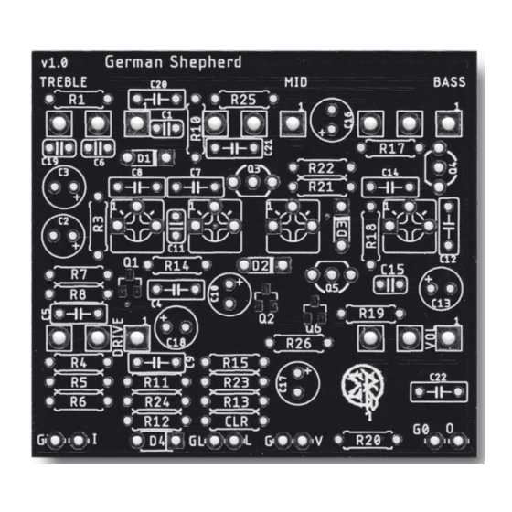 Electric Roots GERMAN SHEPHERD Manual
