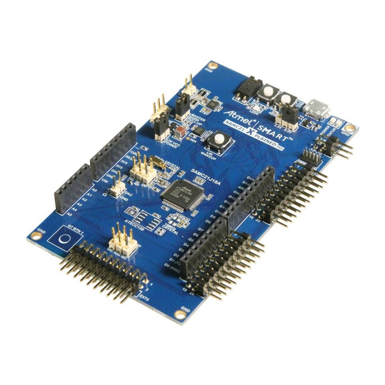 Atmel SAM C21 Xplained Pro User Manual
