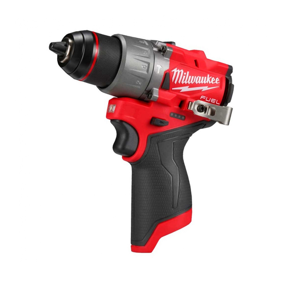 Milwaukee M12 FPD2-402X Manuals