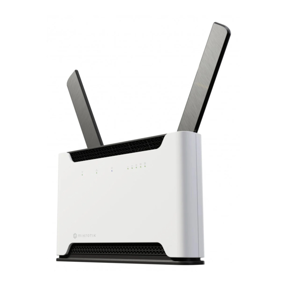 MikroTik Chateau LTE18 ax User Manual
