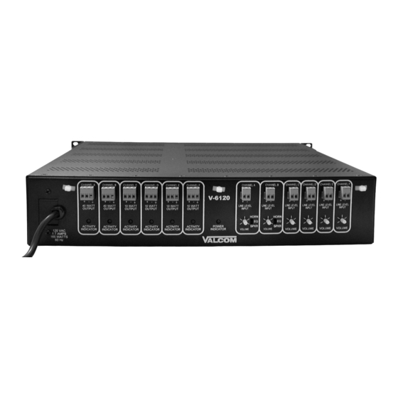 Valcom V-6120 Manual
