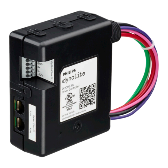 Philips dynalite DDC116-UL Installation Instructions