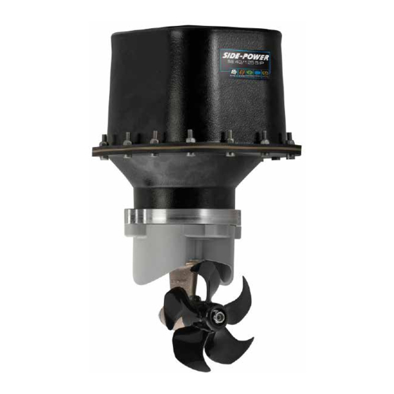 SLEIPNER MOTOR AS Side-Power SE 40 Installation And User Manual
