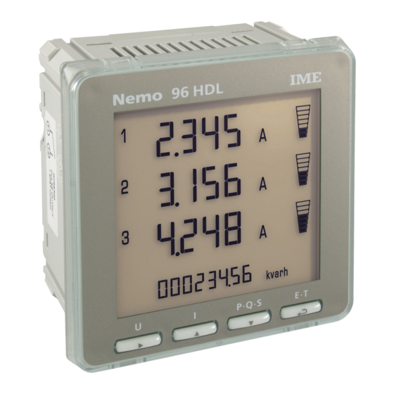 IME Nemo 96HDL Manual