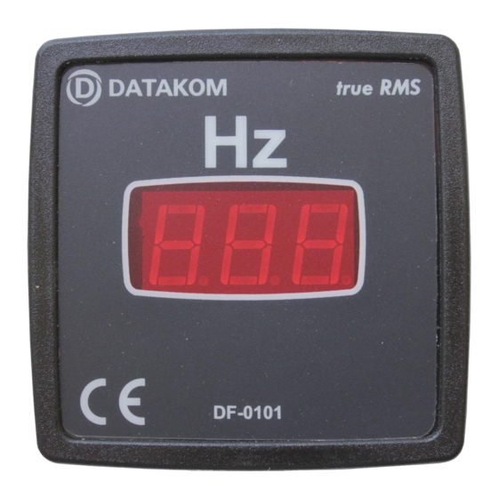 Datakom DV-0101 Quick Start Manual