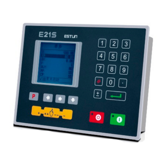 Estun E21S Installation Manual
