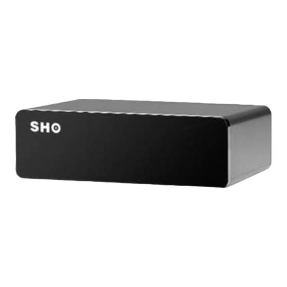 SHO SH001C-4 Quick Start Manual