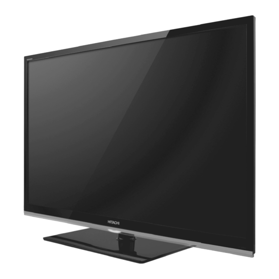Hitachi LE48W806 Owner's Manual