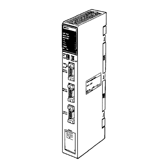 Omron SYSMAC CV500-BSC11 Operation Manual