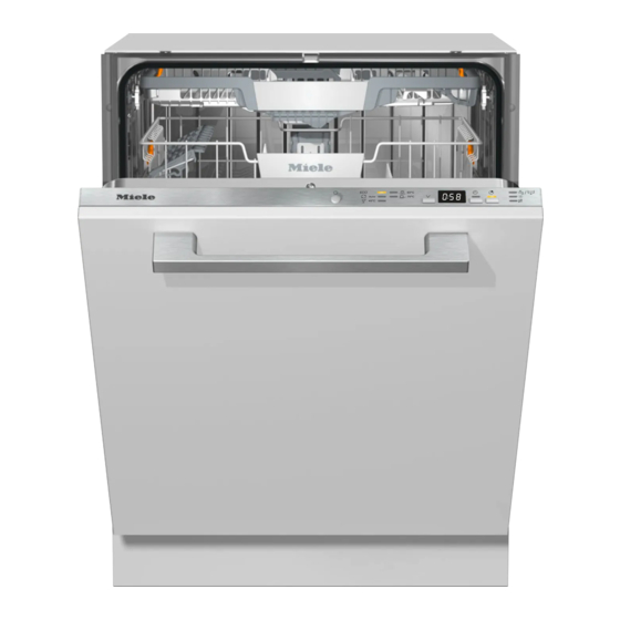 Miele G 5367 Operating Instructions Manual