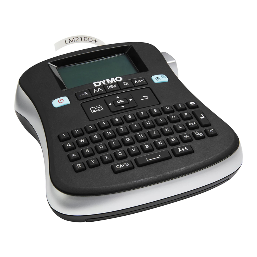 Dymo LabelManager 210D+ Manuals
