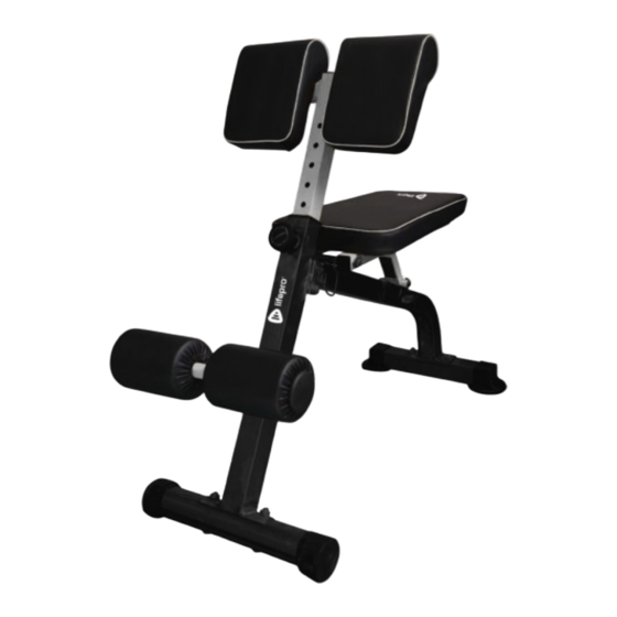 Lifepro SCULPTTRAINER MULTIPURPOSE ROMAN CHAIR User Manual