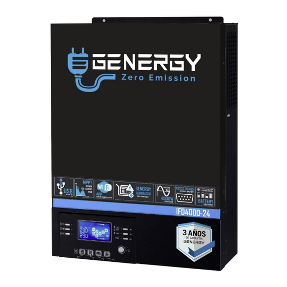 GENERGY IFR6000-48 Manuals