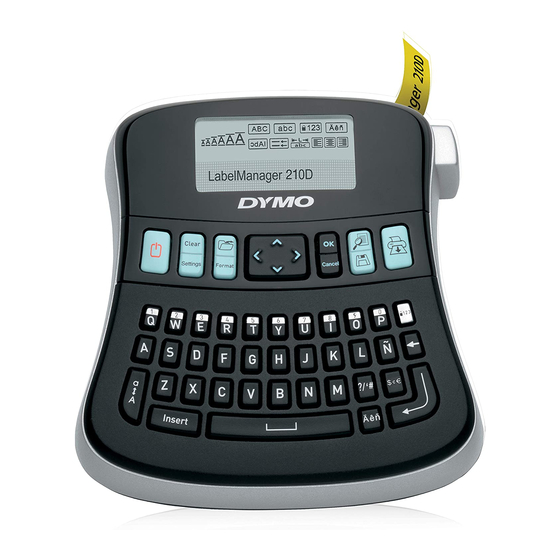 DYMO LabelManager 210D Manuals
