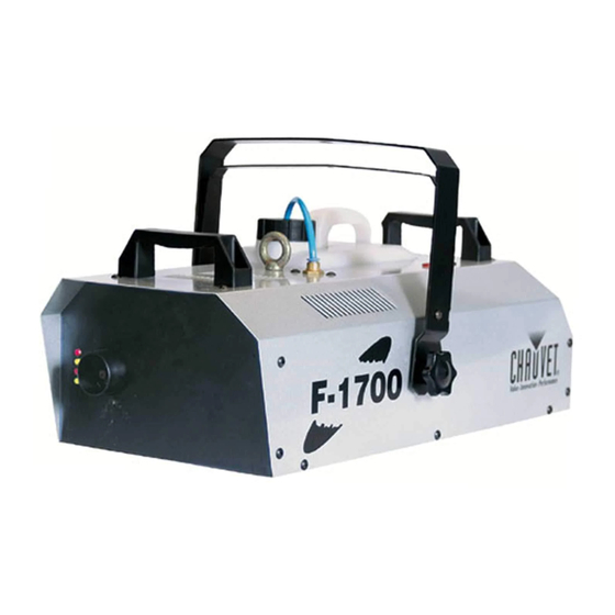 Chauvet F-1700 User Manual