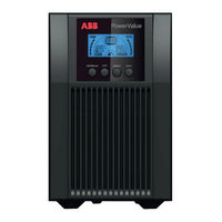 Abb PowerValue 11T G2 Series User Manual