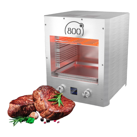 Intergrill 800 elektro Pure Instruction Manual
