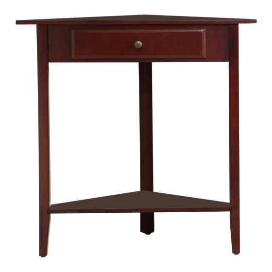 2K FURNITURE DESIGN PS25 Assembly Instructions