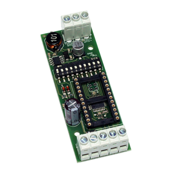 DMX4ALL DMX-LED-Dimmer CC1 User Manual