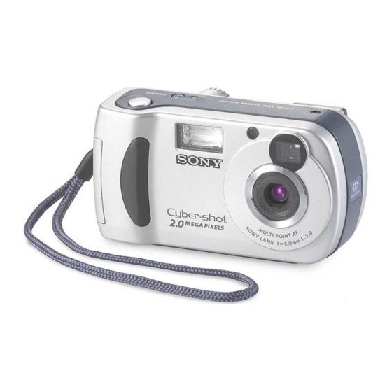 Sony DSC-P71 Operating Instructions  (primary manual) Operating Instructions Manual