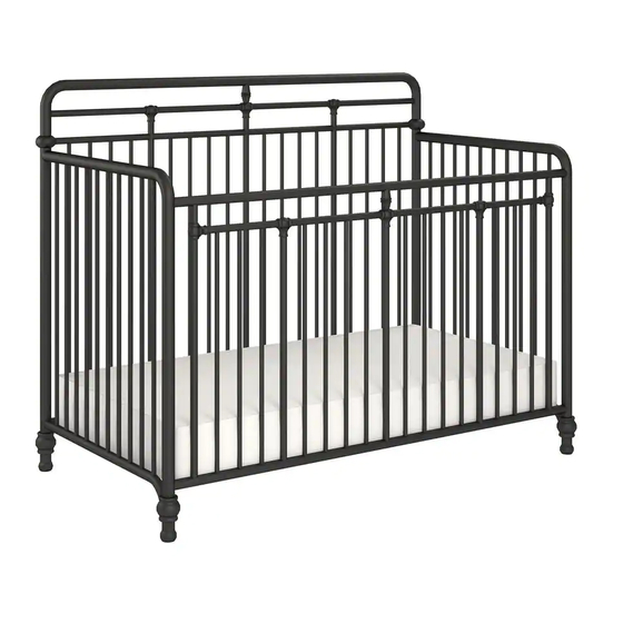 Little Seeds 5717872COM Metal Crib Manuals