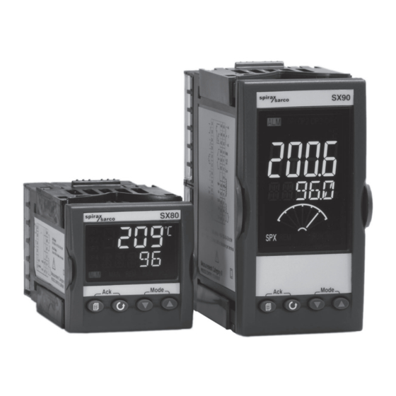 Spirax Sarco SX Series Manuals