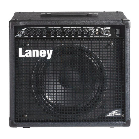 Laney LX65D Manuals