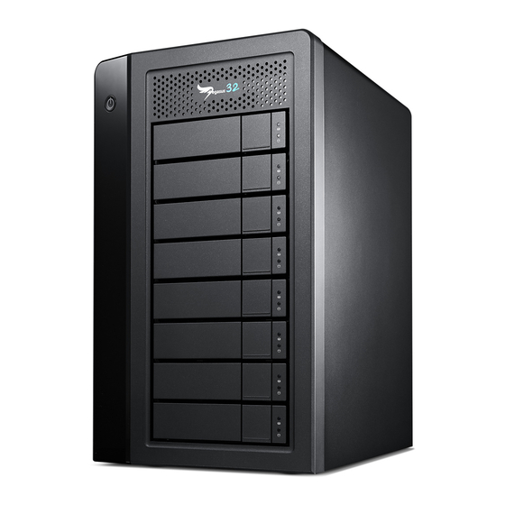 User Manuals: Promise Technology PegasusPro R8 Storage