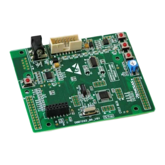Renesas R0K521276S001BE User Manual
