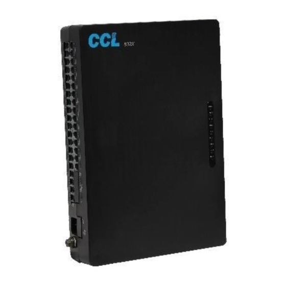 CCL 312B Operating And Programming Manual