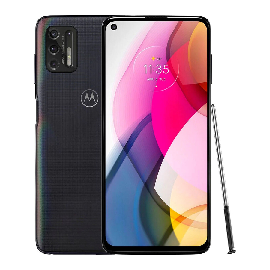 Motorola Moto G Stylus XT2115 Manual